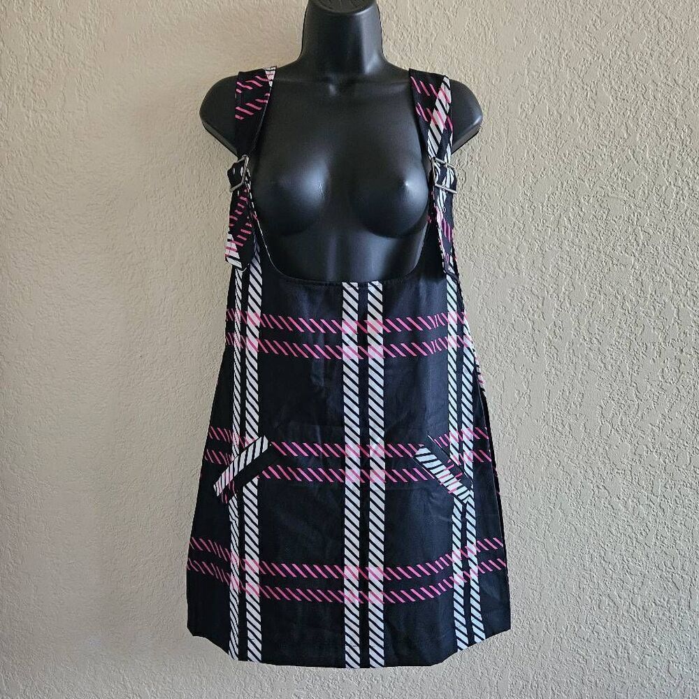 NWT Pretty Damage Overall Jumper Mini Dress